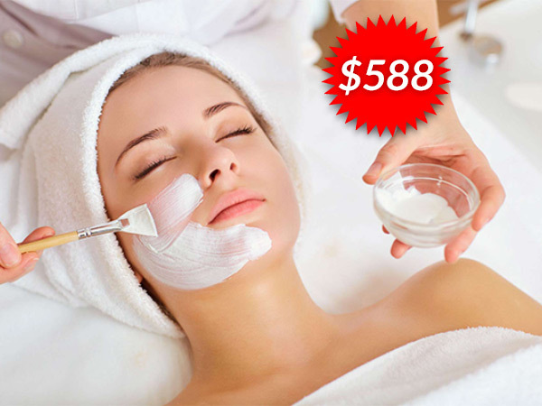 $588 for 10 sessions Facial Treatment